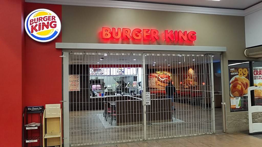 Burger King | restaurant | Inside Walmart, 34500 Monterey Ave, Palm Desert, CA 92211, USA | 8663942493 OR +1 866-394-2493