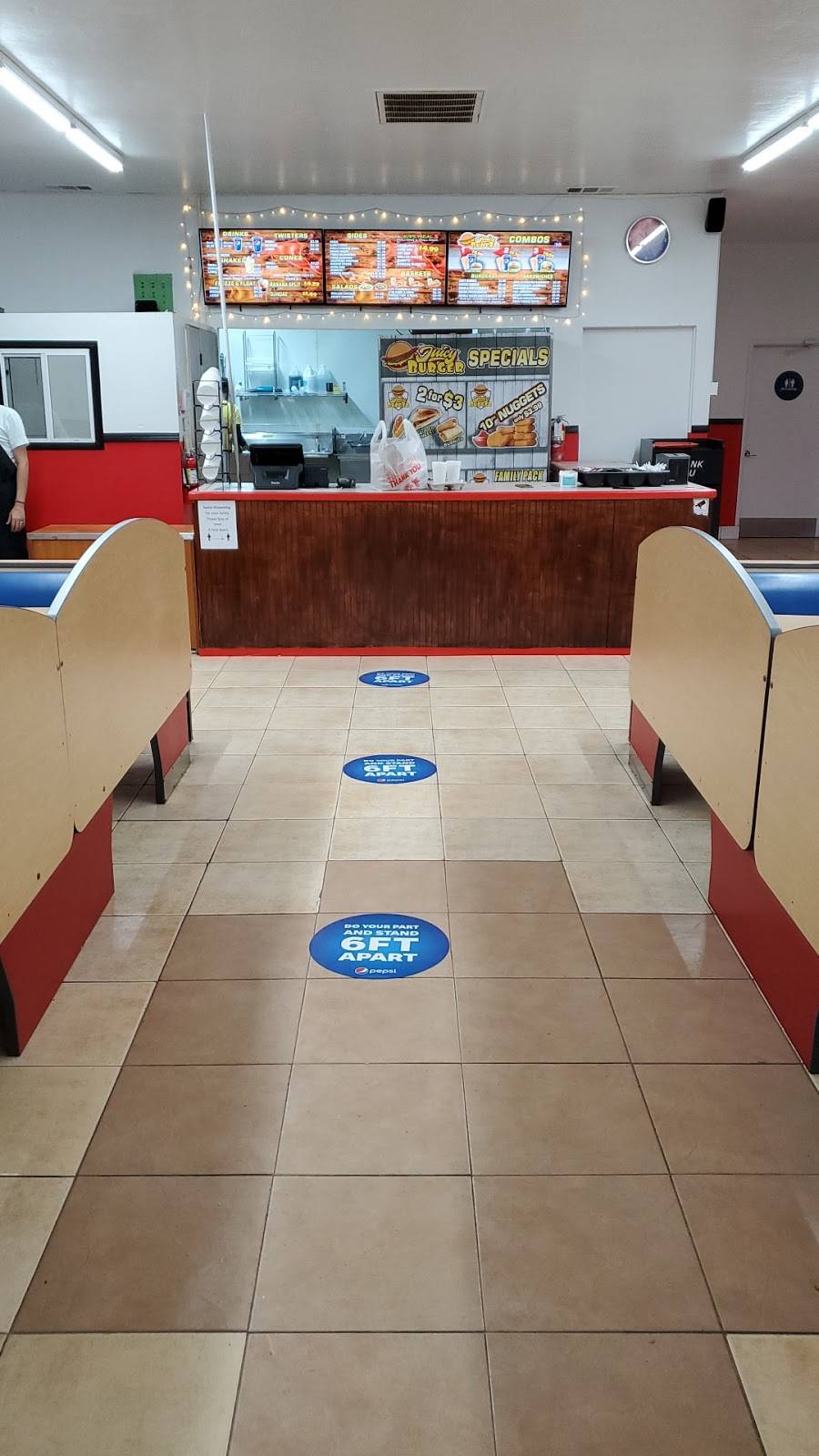 Juicy Burger | restaurant | 3720 E Olive Ave, Fresno, CA 93702, USA | 5595705424 OR +1 559-570-5424