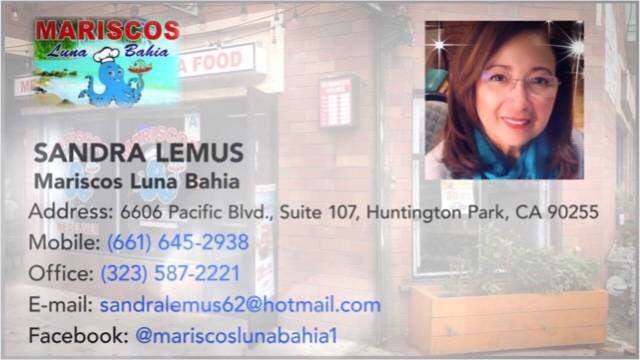 Mariscos Luna Bahia | restaurant | 6606 Pacific Blvd Suite 107, Huntington Park, CA 90255, USA | 3235872221 OR +1 323-587-2221