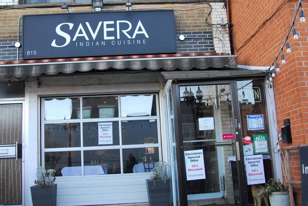 Savera Indian Cuisine | restaurant | 805 St Clair Ave W, Toronto, ON M6C 1B9, Canada | 4166572500 OR +1 416-657-2500