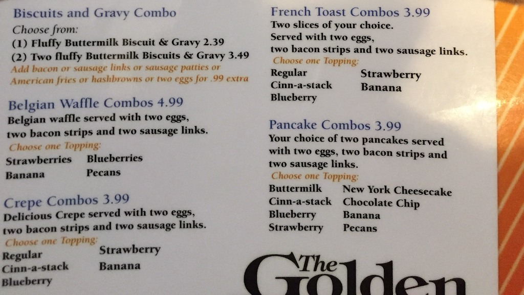 The Golden Pancake House | restaurant | 720 W Broadway, Centralia, IL 62801, USA | 6189183179 OR +1 618-918-3179