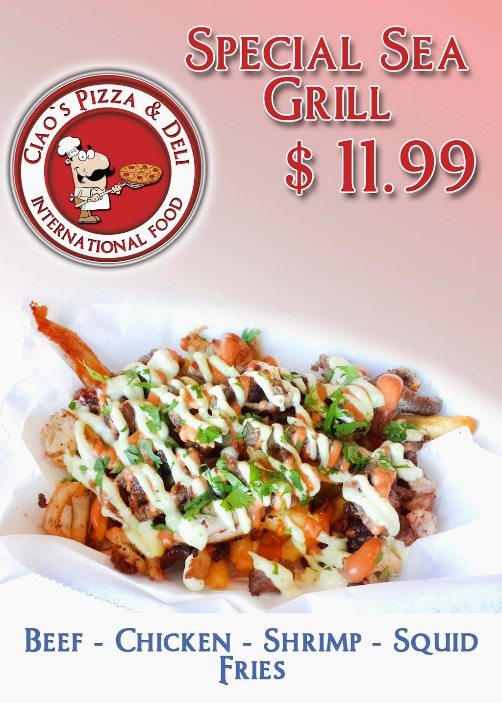 Ciaos Pizza & Deli | meal delivery | 12748 FL-535, Orlando, FL 32836, USA | 4072394626 OR +1 407-239-4626