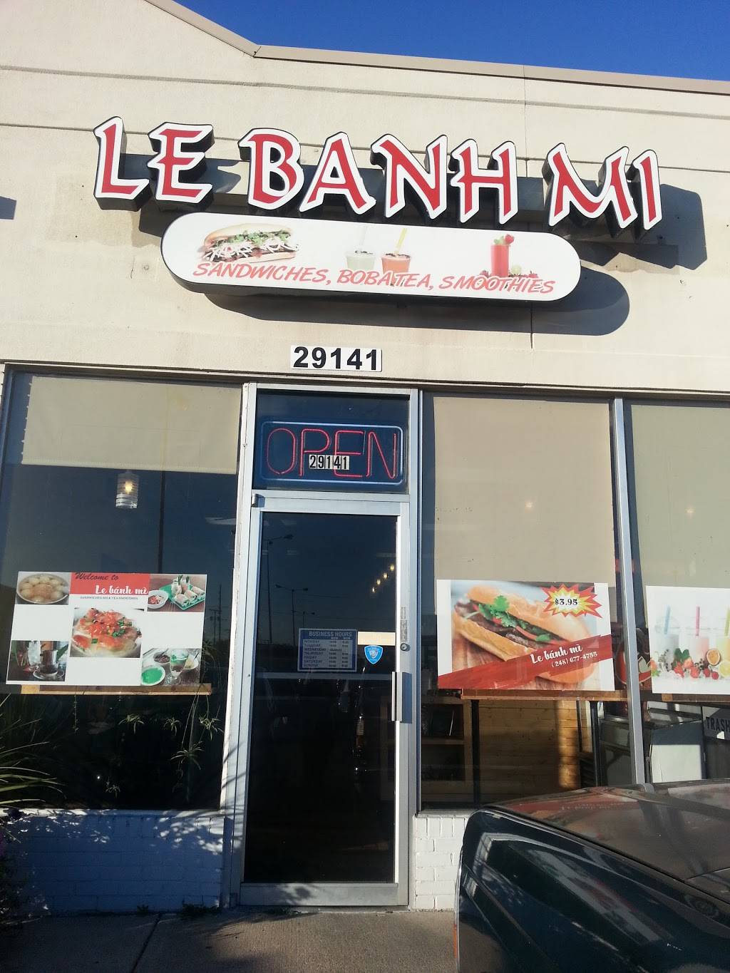 Le Banh Mi | restaurant | 29141 Dequindre Rd, Madison Heights, MI 48071, USA | 2484390888 OR +1 248-439-0888