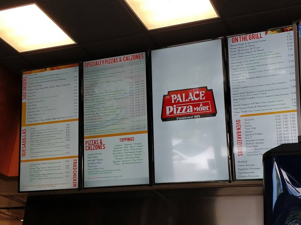 Palace Pizza & More | restaurant | 493 State Rd, North Dartmouth, MA 02747, USA | 5089972288 OR +1 508-997-2288