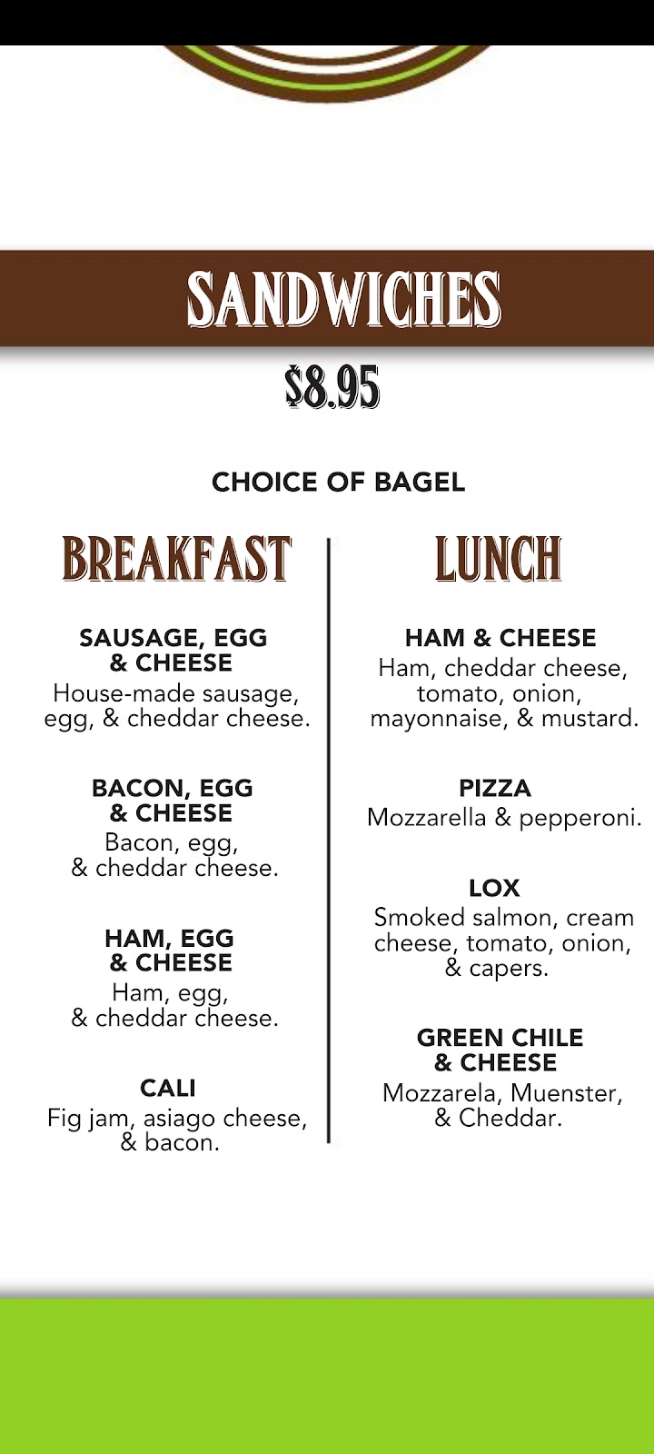 Green Chile Bagel Company. | bakery | 3330 N RINCONADA (INSIDE NYP, Las Cruces, NM 88011, USA | 5755714699 OR +1 575-571-4699