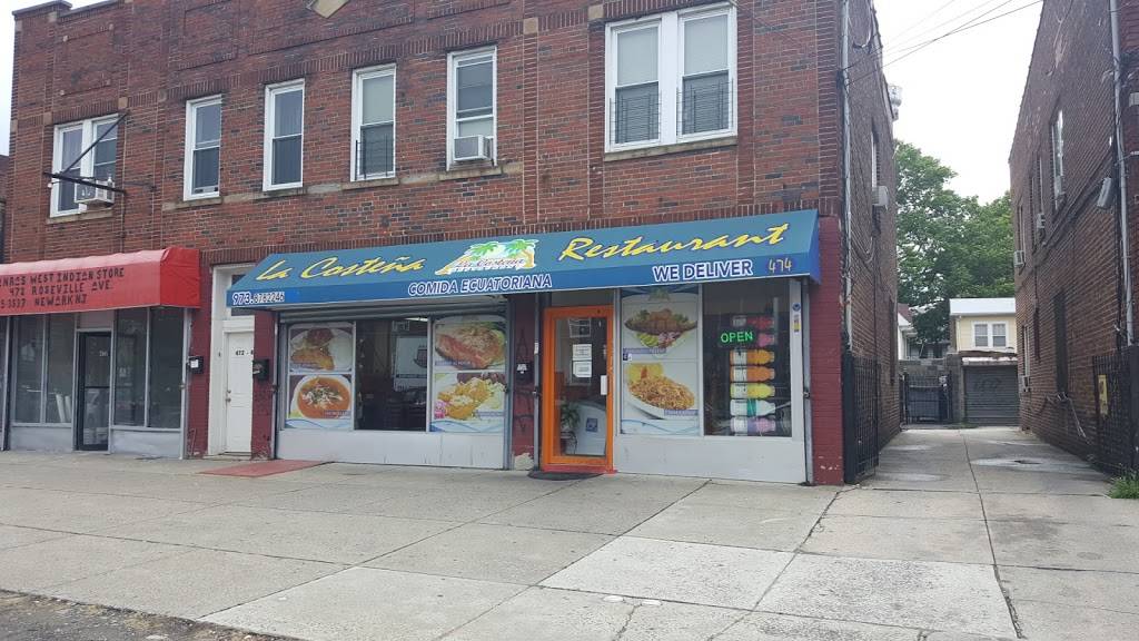 La Costeña Restaurant | restaurant | 474 Roseville Ave, Newark, NJ 07107, USA | 9738782246 OR +1 973-878-2246