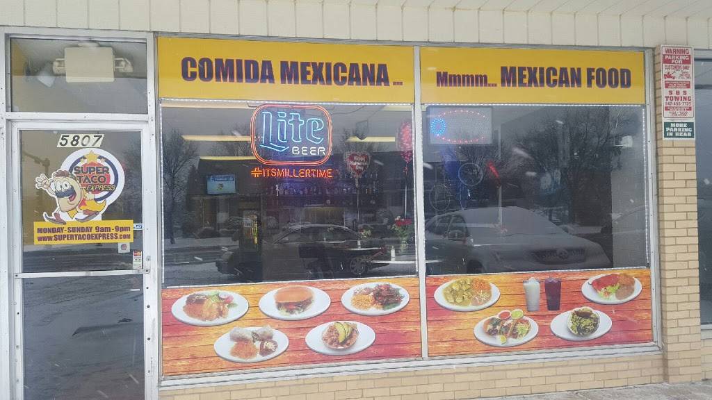 Super Taco Express | restaurant | 5807 St Charles Rd, Berkeley, IL 60163, USA | 7085471310 OR +1 708-547-1310