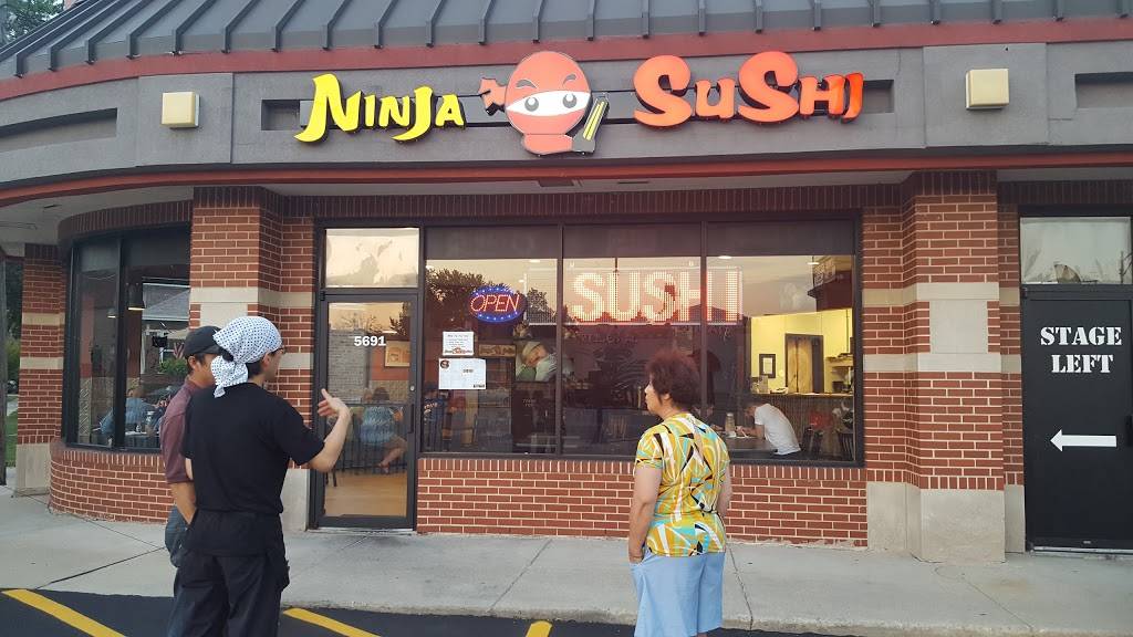 Ninja Sushi AYCE | restaurant | 5691 N Milwaukee Ave, Chicago, IL 60646, USA | 7086697016 OR +1 708-669-7016