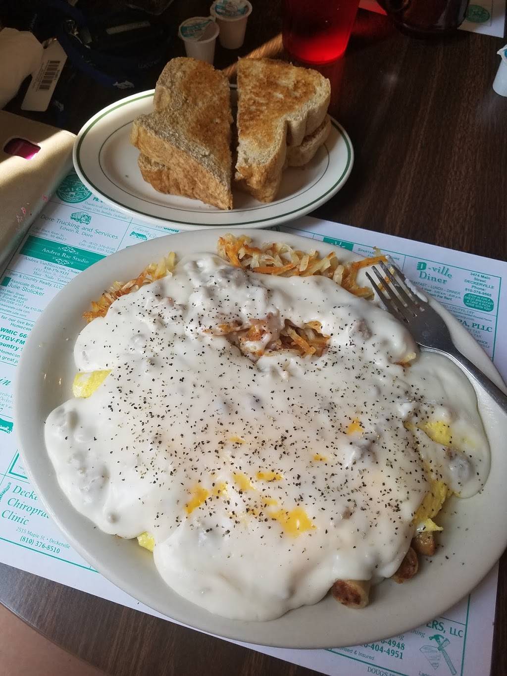 Corner Cafe | restaurant | 3452 Main St, Deckerville, MI 48427, USA | 8103768450 OR +1 810-376-8450