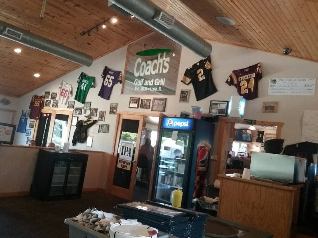 Coachs Golf & Grill | restaurant | 621 W Lena St, Lena, IL 61048, USA | 8153692222 OR +1 815-369-2222