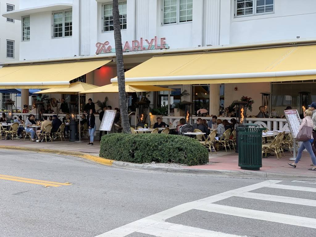 Carlyle Cafe | restaurant | 1250 Ocean Dr, Miami Beach, FL 33139, USA | 3055349414 OR +1 305-534-9414
