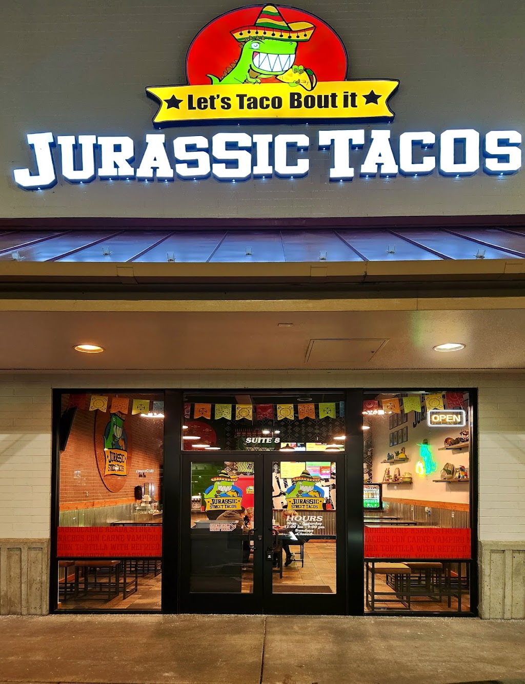 Jurassic Tacos Lehi | restaurant | 785 E 200 S Suite 8, Lehi, UT 84043, USA | 8013318184 OR +1 801-331-8184