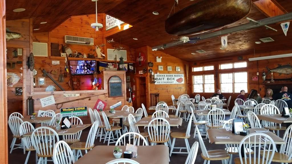 Bait Box Restaurant | restaurant | 30 Hancock Harbor Rd, Greenwich, NJ 08323, USA | 8564552610 OR +1 856-455-2610