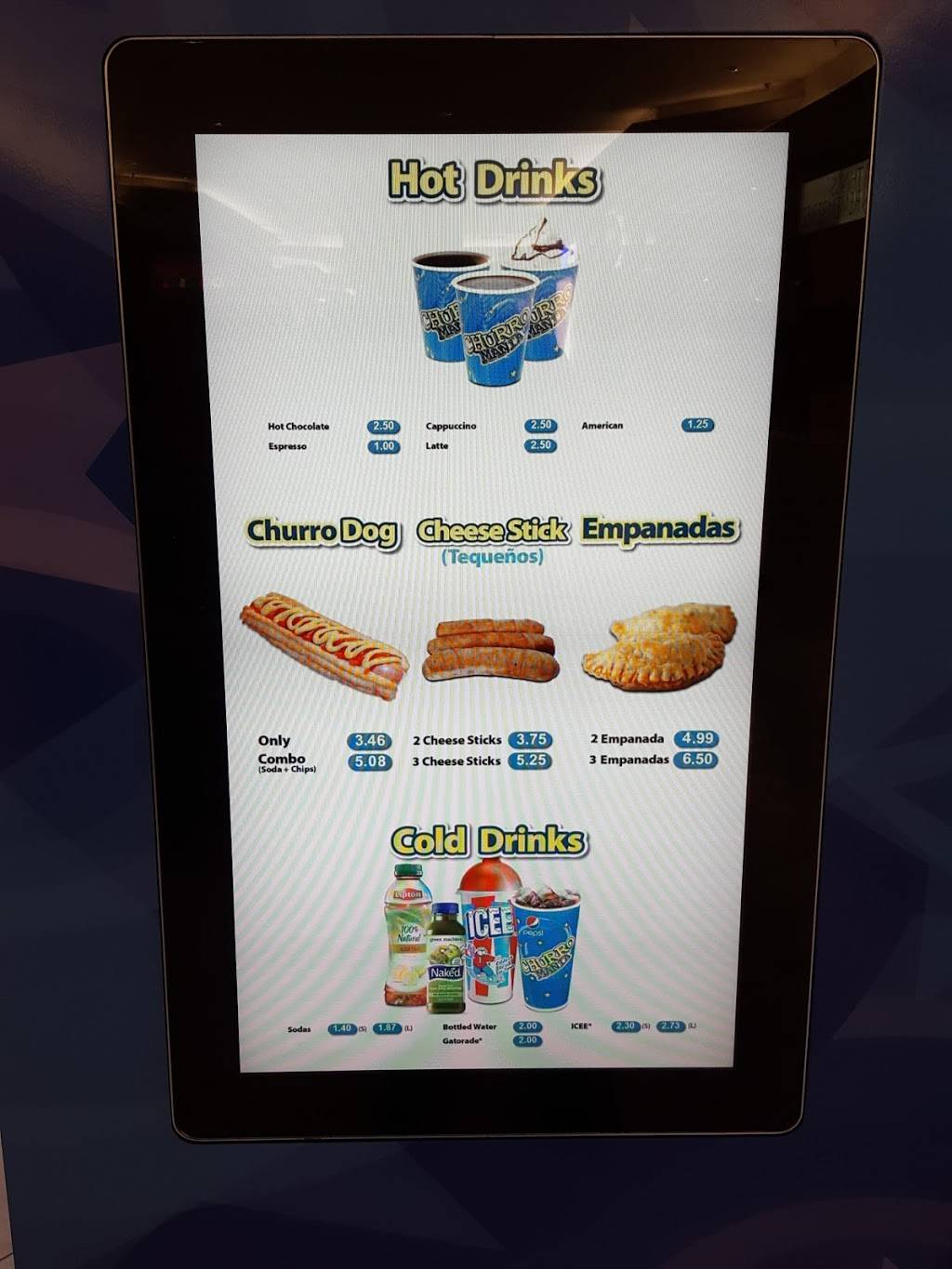 Churromania | restaurant | 2000 Willowbrook Mall, Houston, TX 77070, USA | 2819551925 OR +1 281-955-1925