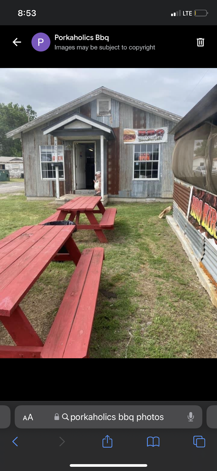 Porkaholics Bbq | restaurant | 10911 NE 23rd St, Nicoma Park, OK 73066, USA | 4058041714 OR +1 405-804-1714