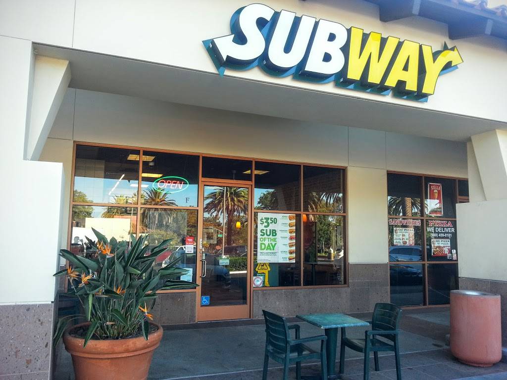 Subway Restaurants | restaurant | 26861 Trabuco Rd F, Mission Viejo, CA 92691, USA | 9495813366 OR +1 949-581-3366