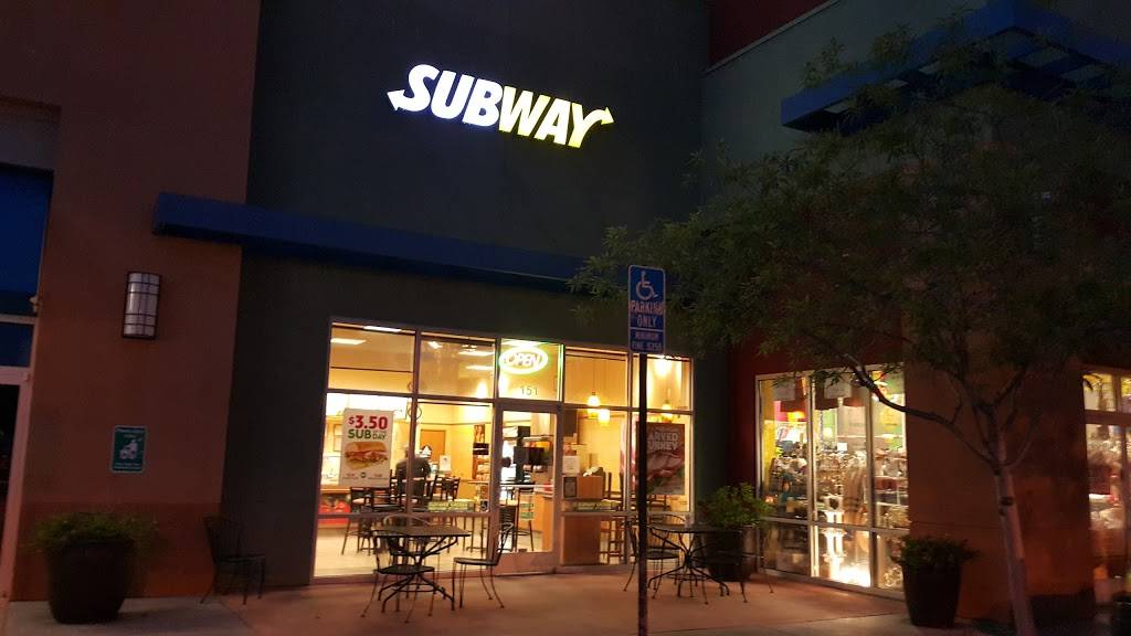 Subway Restaurants | restaurant | 1535 Landess Ave #151, Milpitas, CA 95035, USA | 4085869522 OR +1 408-586-9522