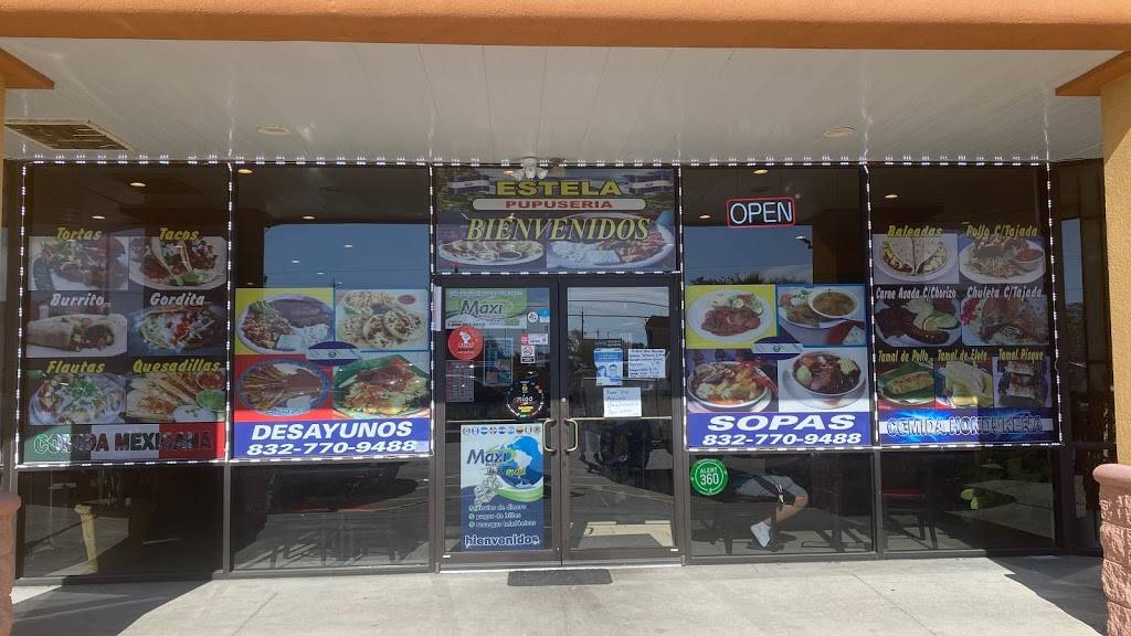 Estela Pupuseria | restaurant | 11818 Airline Dr, Houston, TX 77037, USA | 8327709488 OR +1 832-770-9488