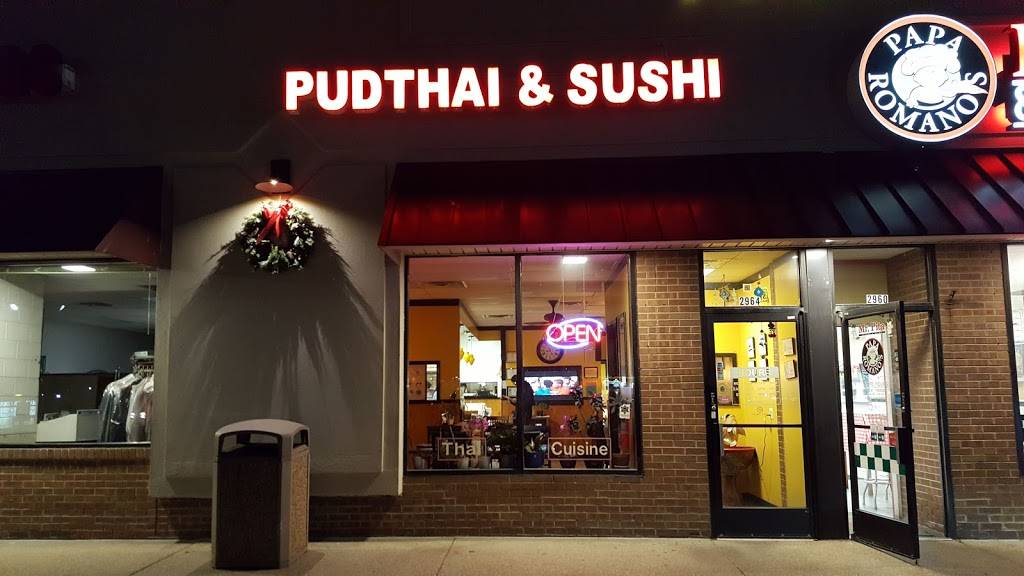 Pudthai & Sushi | restaurant | 2964 S Rochester Rd, Rochester, MI 48307, USA | 2482996890 OR +1 248-299-6890