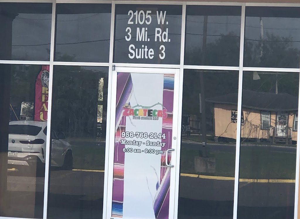 Zacatecas Meat Market | restaurant | 2105 W Mile 3 Rd Ste 2 & 3, Mission, TX 78573, USA | 9567662144 OR +1 956-766-2144