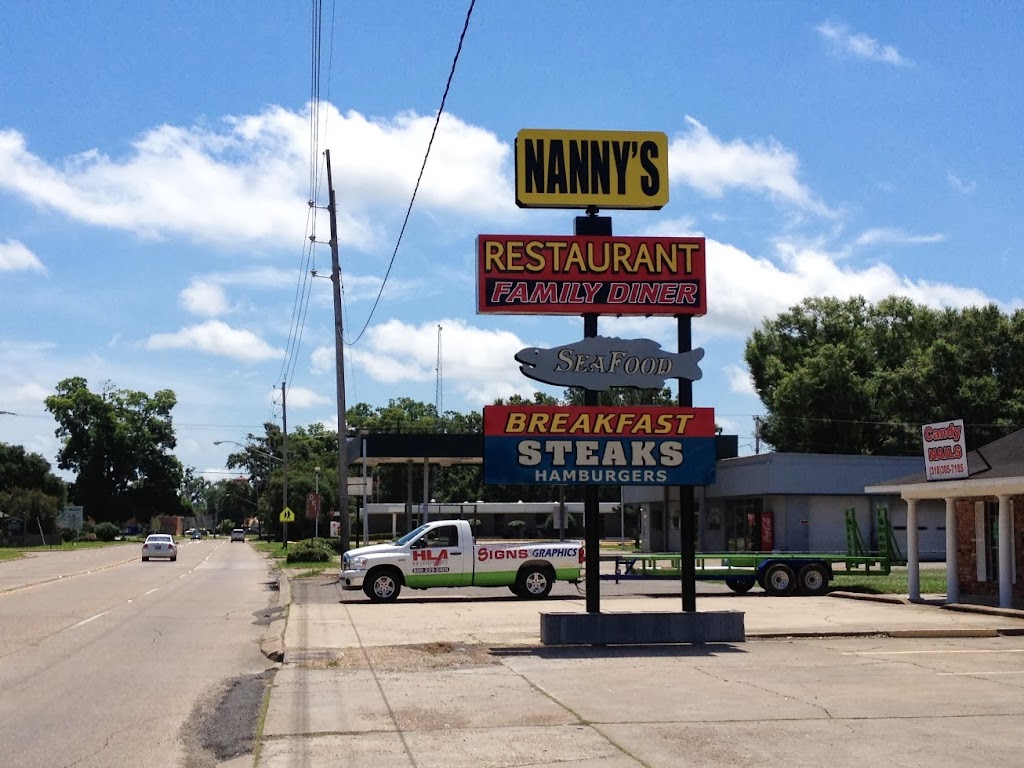 Nannys Restaurant | restaurant | 333 Tunica Dr W, Marksville, LA 71351, USA | 3182536058 OR +1 318-253-6058