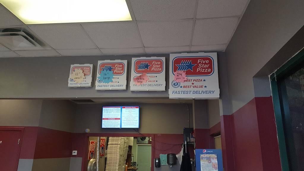 Five Star Pizza | restaurant | 500 E Osceola Pkwy, Kissimmee, FL 34744, USA | 4074833555 OR +1 407-483-3555