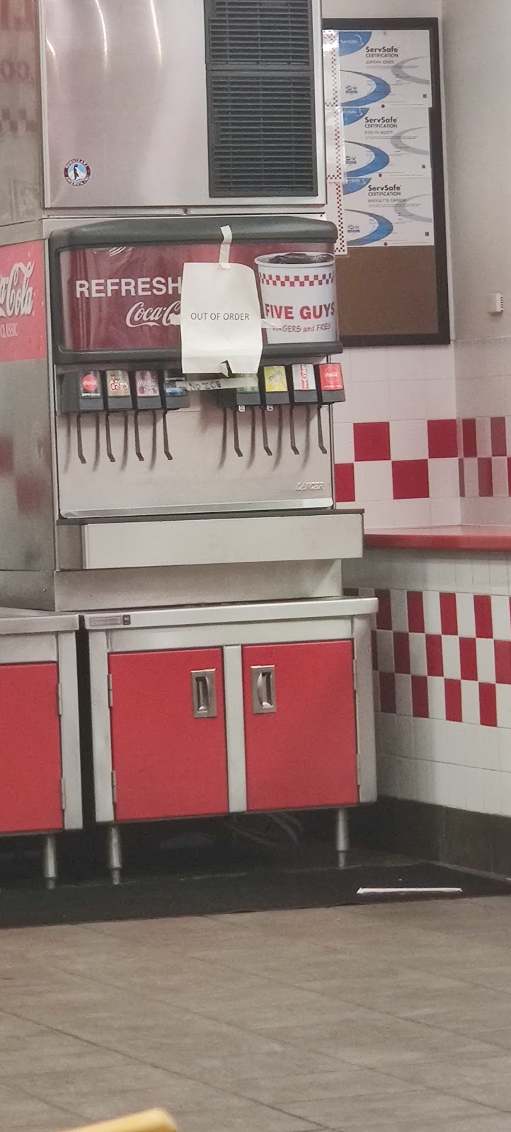 Five Guys | meal takeaway | 860 Peachtree St NE, Atlanta, GA 30308, USA | 4048150022 OR +1 404-815-0022