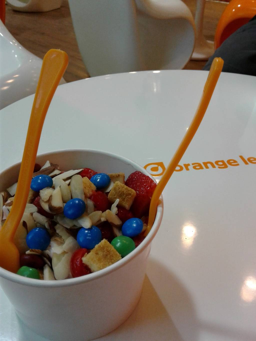 Orange Leaf | restaurant | 118 Mt Calvary Dr Suite 101, San Antonio, TX 78209, USA | 2108298899 OR +1 210-829-8899