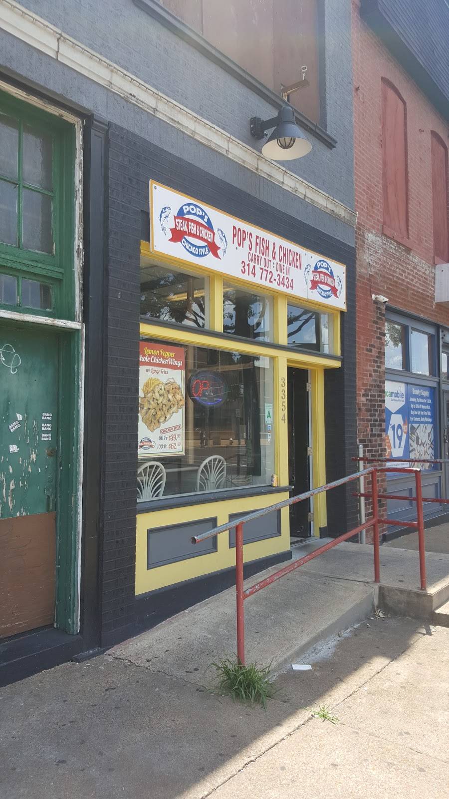 Pops / Louisiana Fish and Chicken | restaurant | 3354 S Jefferson Ave, St. Louis, MO 63118, USA | 3146800000 OR +1 314-680-0000