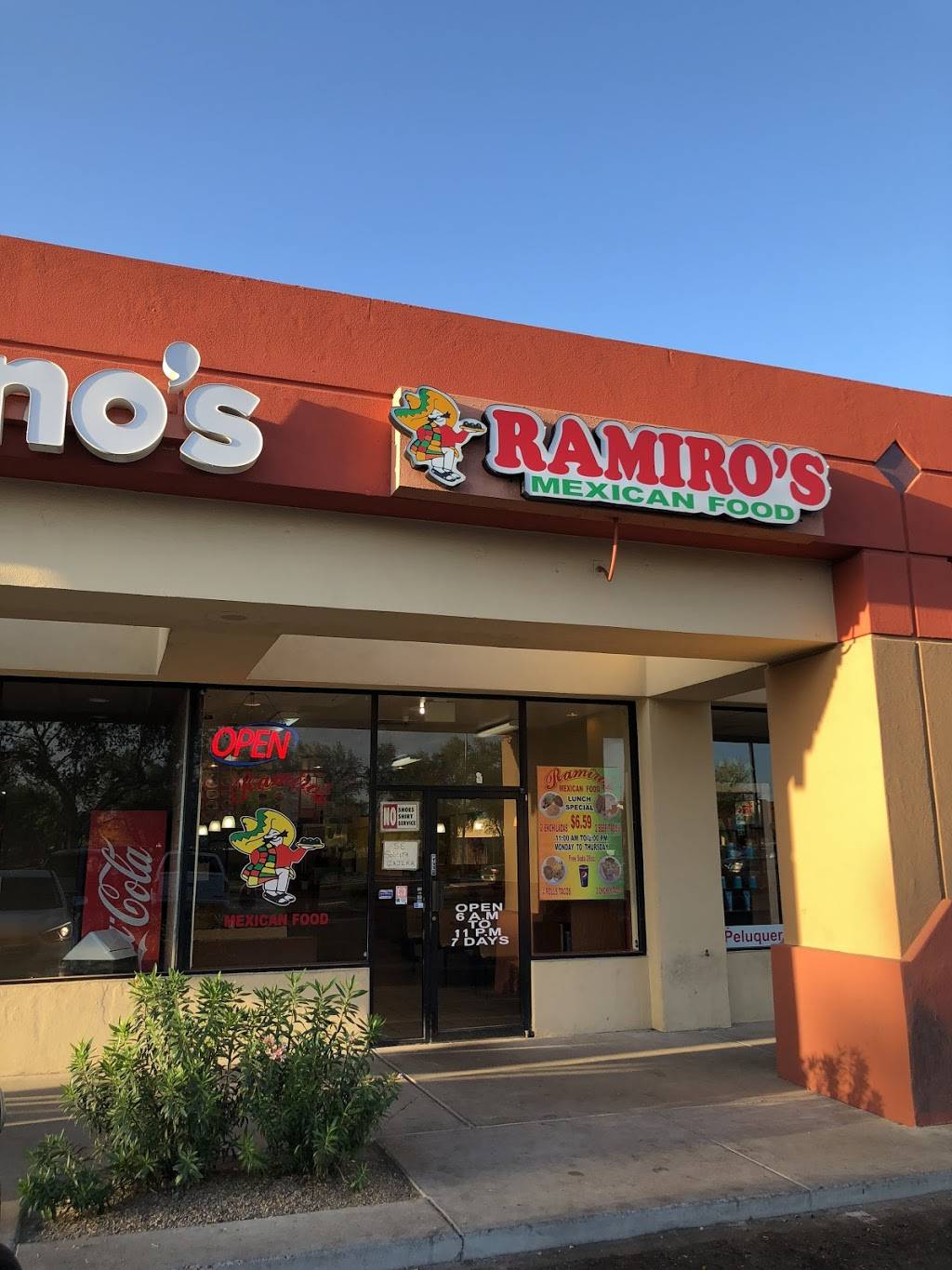 Ramiros Mexican Food | restaurant | 3329 E Bell Rd #19, Phoenix, AZ 85032, USA | 6027659268 OR +1 602-765-9268