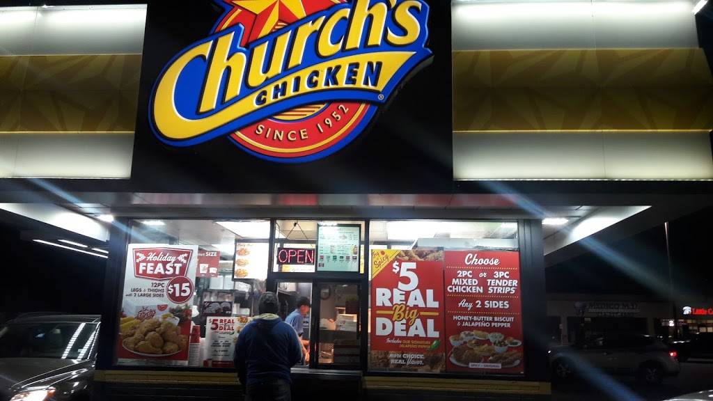 Churchs Chicken | restaurant | 8080 Ferguson Rd, Dallas, TX 75228, USA | 2143283570 OR +1 214-328-3570
