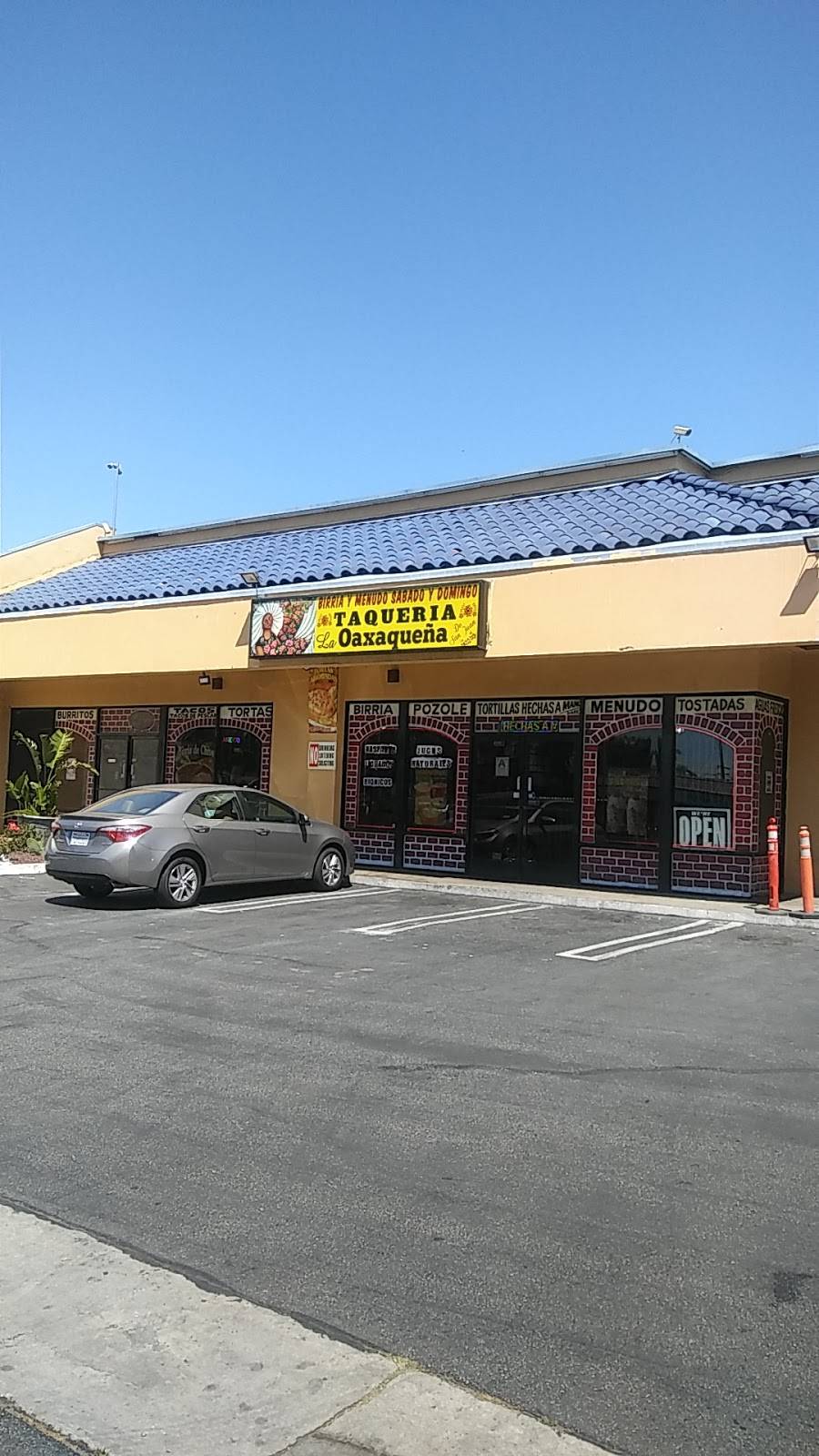 The Oaxaqueña Taco | restaurant | 825 E Mission Blvd, Pomona, CA 91766, USA | 9092420476 OR +1 909-242-0476