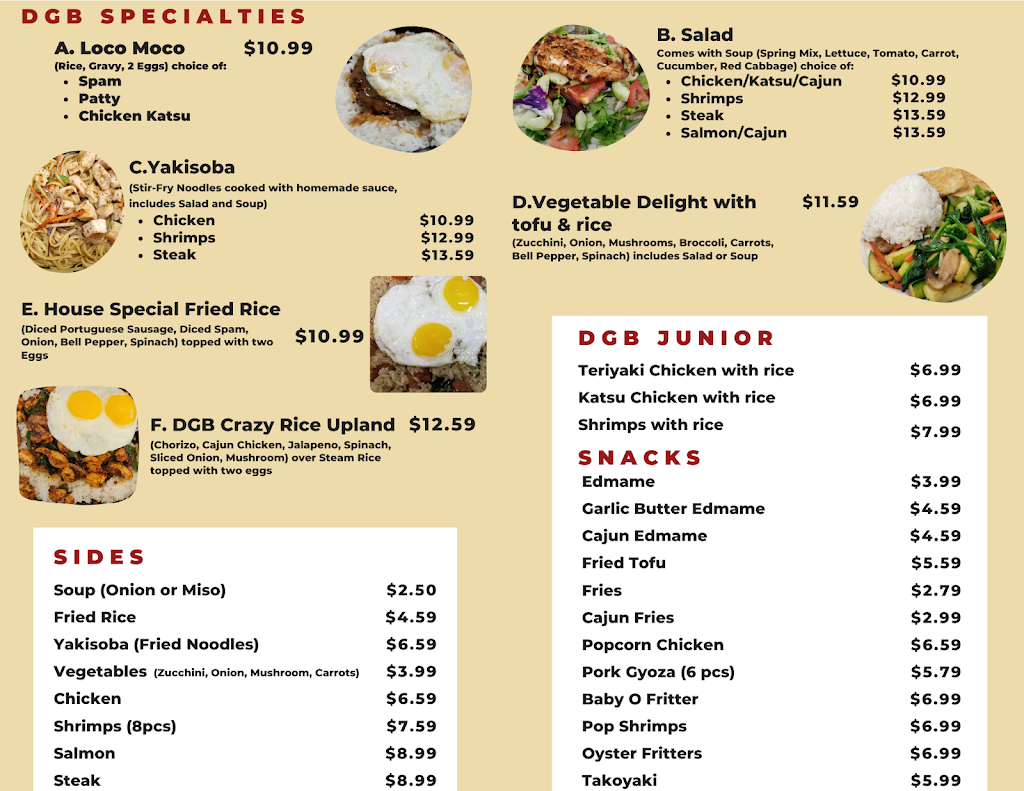 D Grill Boy | cafe | 1042 N Mountain Ave Ste A-1, Upland, CA 91786, USA | 9097587088 OR +1 909-758-7088