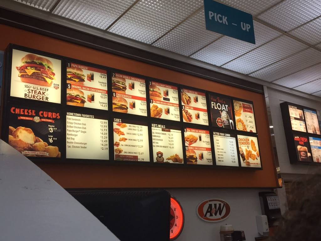A&W Restaurant | restaurant | Rivertown Cross Mall, Grandville, MI 49418, USA | 6165313324 OR +1 616-531-3324