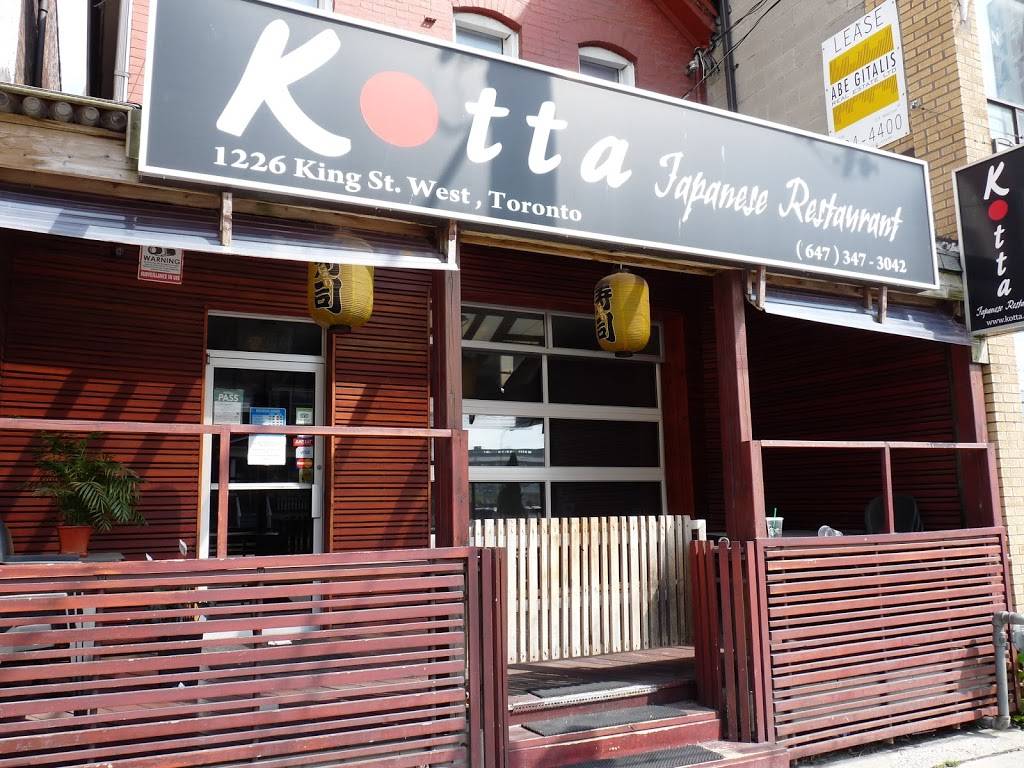 KOTTA SUSHI | restaurant | 1226 King St W, Toronto, ON M6K 1G4, Canada | 6473473042 OR +1 647-347-3042