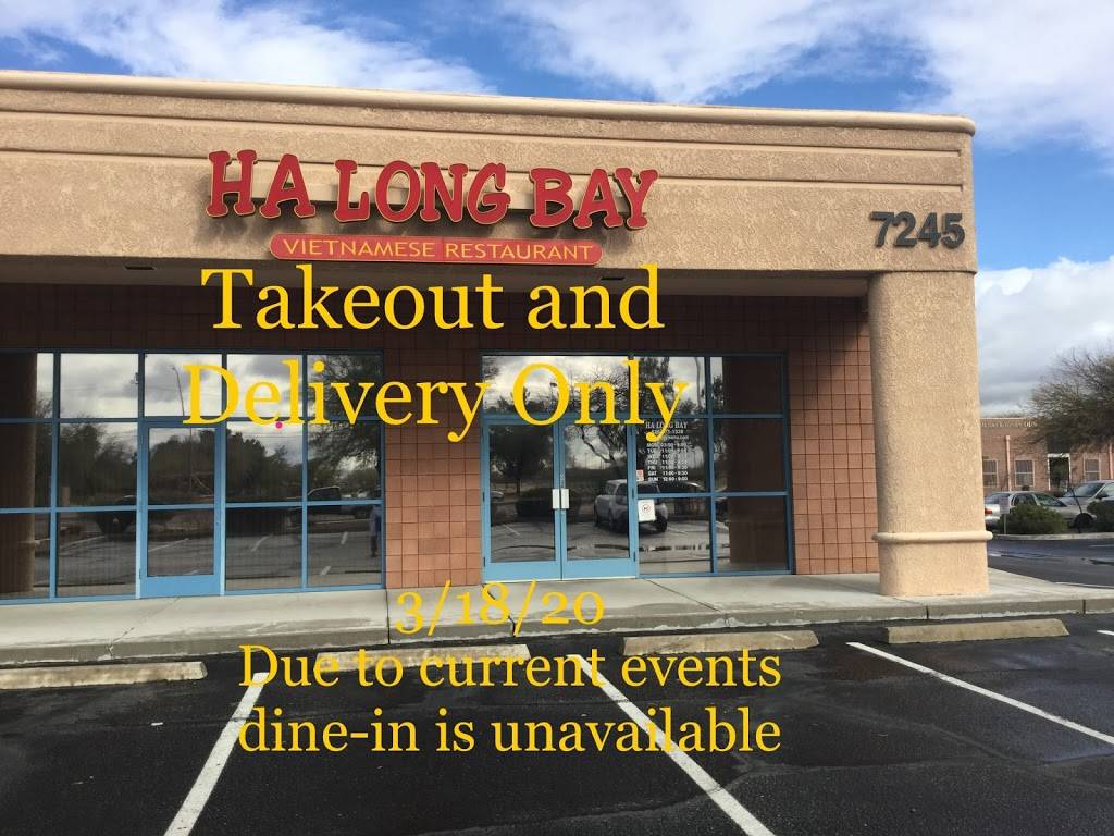 Ha Long Bay | restaurant | 7245 E Tanque Verde Rd, Tucson, AZ 85715, USA | 5205711338 OR +1 520-571-1338