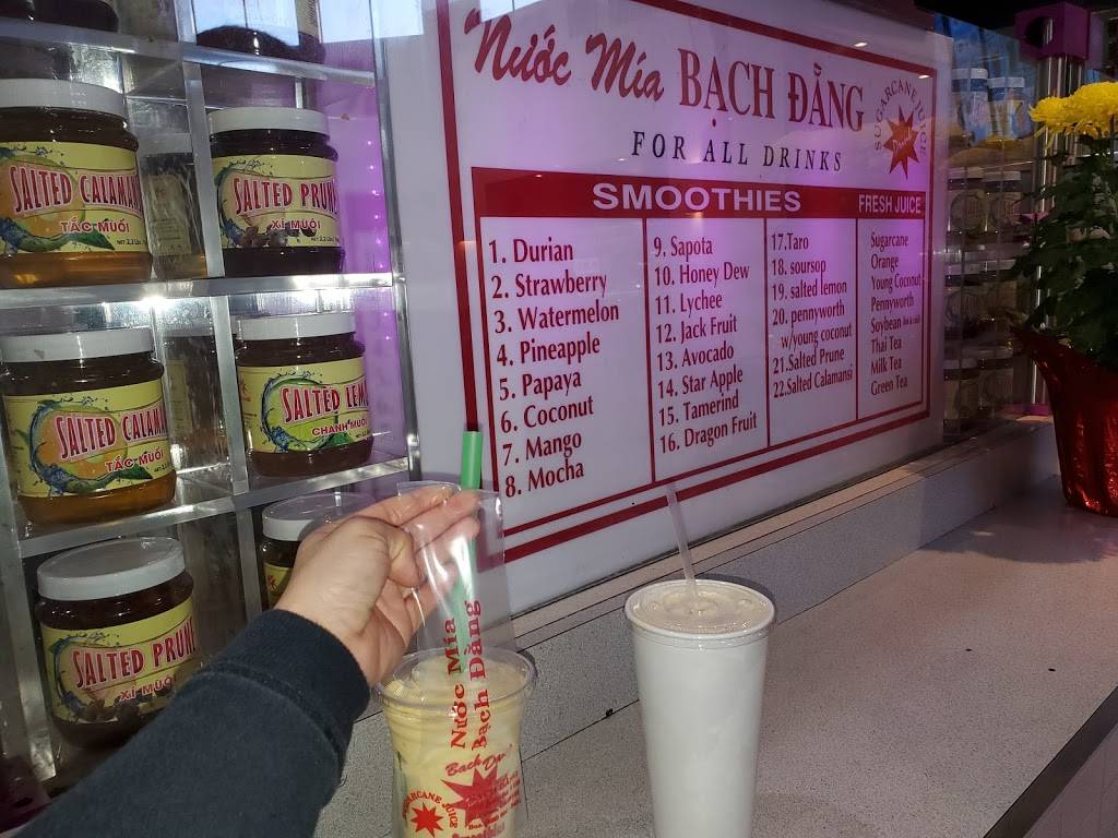 Nuoc mia Bach Dang Sugarcane | restaurant | 1818 Tully Rd # 128, San Jose, CA 95122, USA | 4085043431 OR +1 408-504-3431