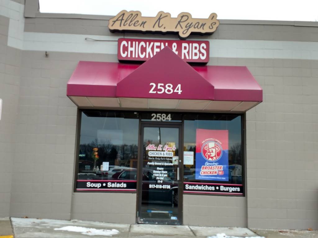 Allen K Ryans | restaurant | 2584 E Grand River Ave, Howell, MI 48843, USA | 5175188736 OR +1 517-518-8736