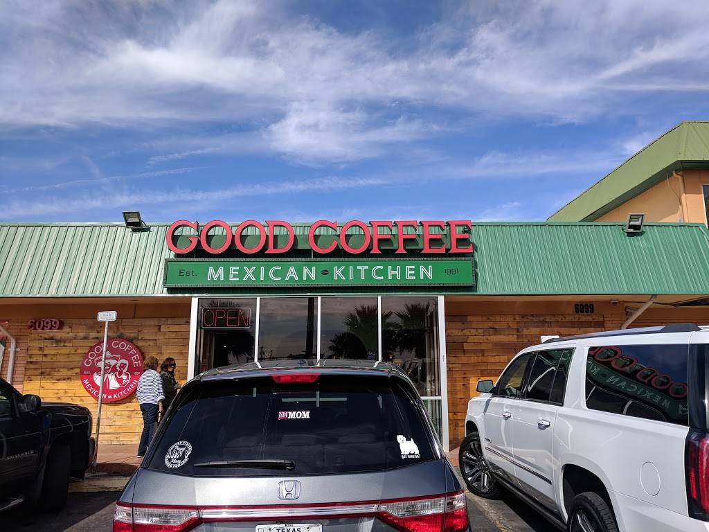 Good Coffee, Geronimo | restaurant | 6101-6133 Montana Ave, El Paso, TX 79925, USA | 9153072912 OR +1 915-307-2912