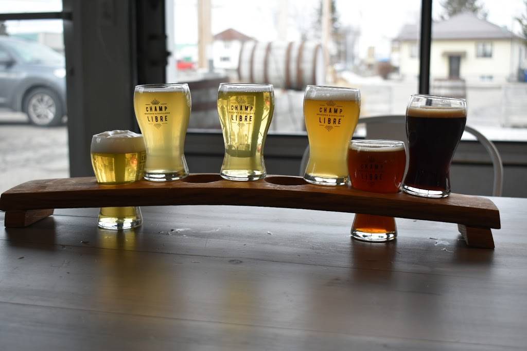 Brasserie distillerie Champ Libre | restaurant | 260 Boulevard Saint-Jean-Baptiste, Mercier, QC J6R 2B8, Canada | 4505073533 OR +1 450-507-3533