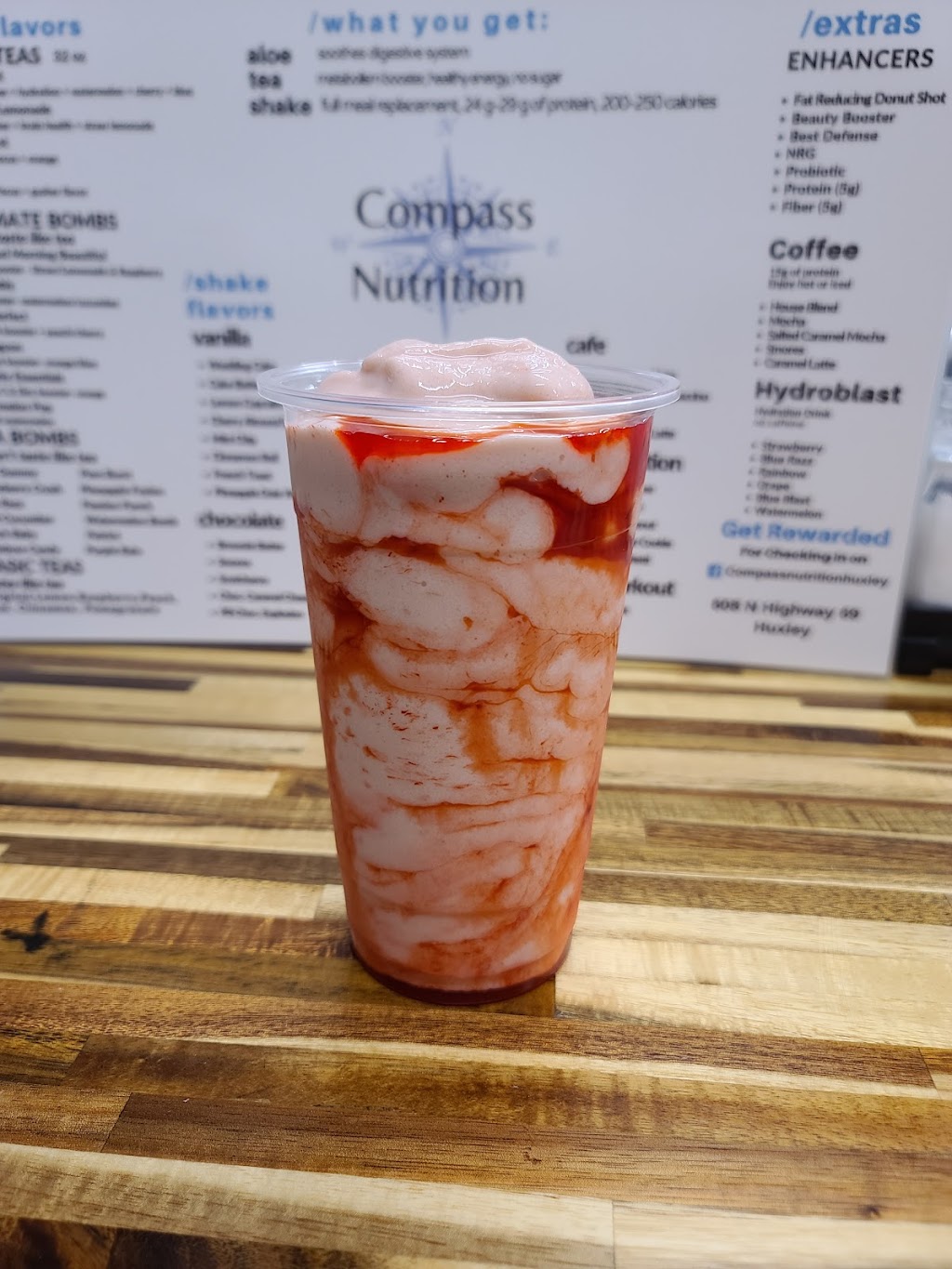 Compass Nutrition | restaurant | 608 US-69, Huxley, IA 50036, USA | 5153216540 OR +1 515-321-6540