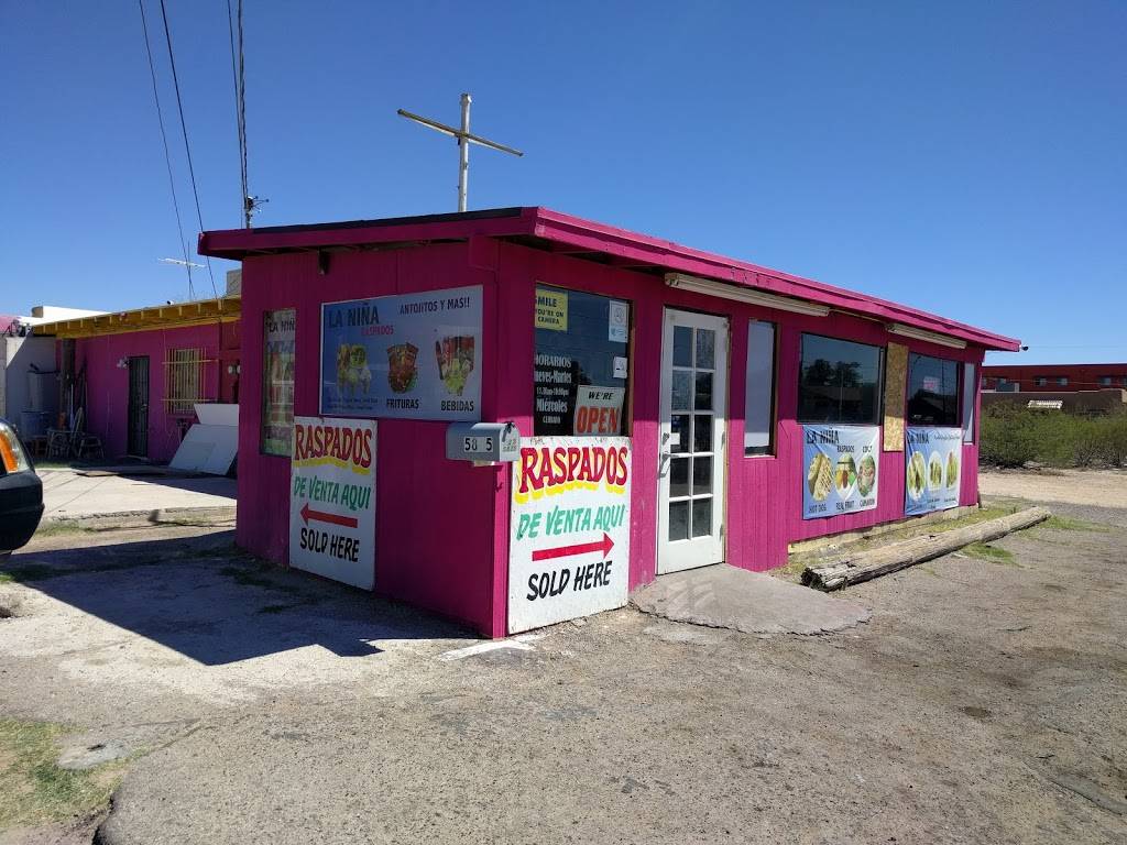 Raspados La Niña | restaurant | 5835 S Park Ave, Tucson, AZ 85706, USA | 5202738611 OR +1 520-273-8611