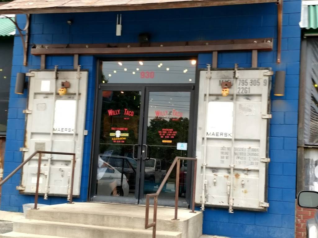 Willy Taco | restaurant | 930 E Main St, Spartanburg, SC 29302, USA | 8643278228 OR +1 864-327-8228