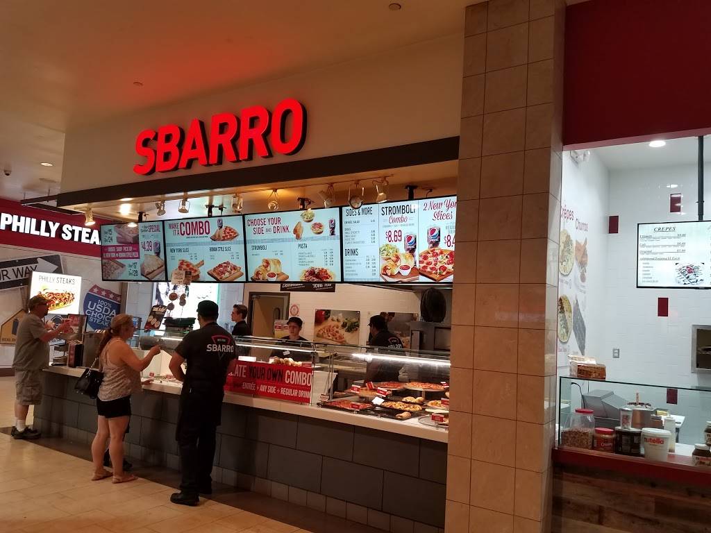Sbarro | restaurant | 2165 Brea Mall, Brea, CA 92821, USA | 7145293491 OR +1 714-529-3491