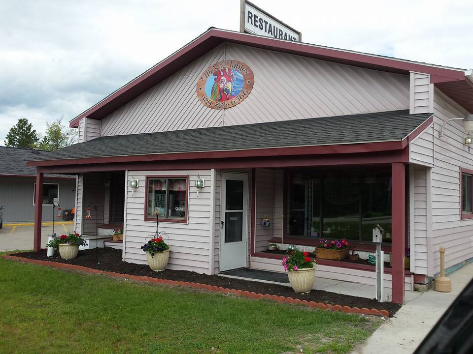 Ellies 12 Tables | restaurant | 611 Morenci Ave, Mio, MI 48647, USA | 9898266566 OR +1 989-826-6566