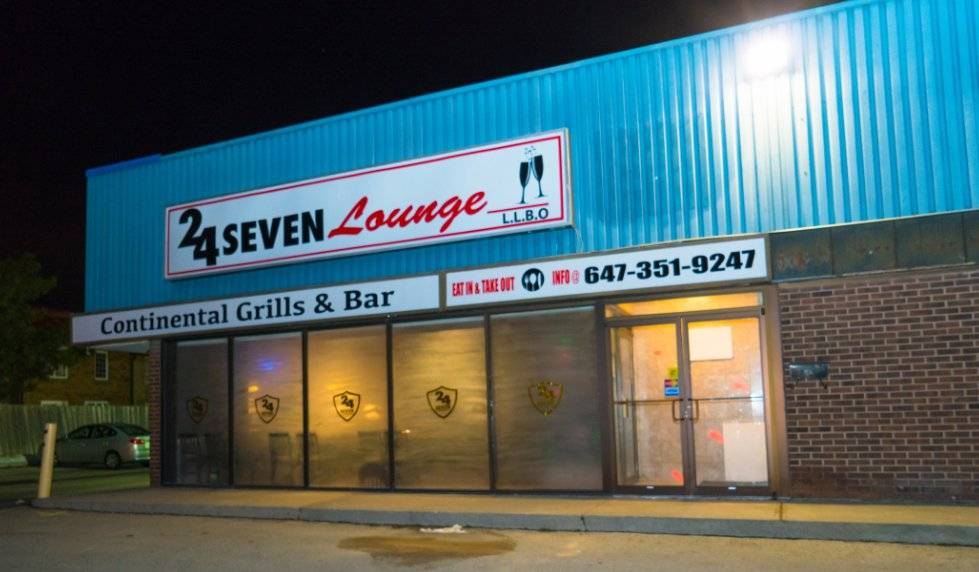24Seven Lounge & Restaurant | restaurant | 106 Humber College Blvd, Etobicoke, ON M9V 4E4, Canada | 6473519247 OR +1 647-351-9247