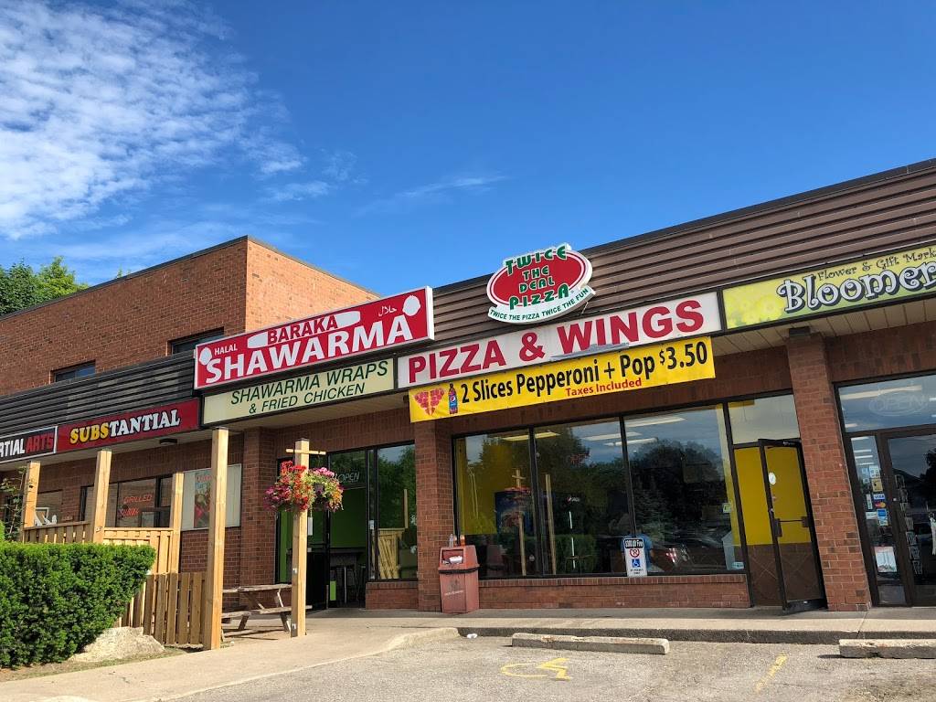 Twice The Deal Pizza | restaurant | 6850 Thorold Stone Rd, Niagara Falls, ON L2J 1B4, Canada | 9053545000 OR +1 905-354-5000