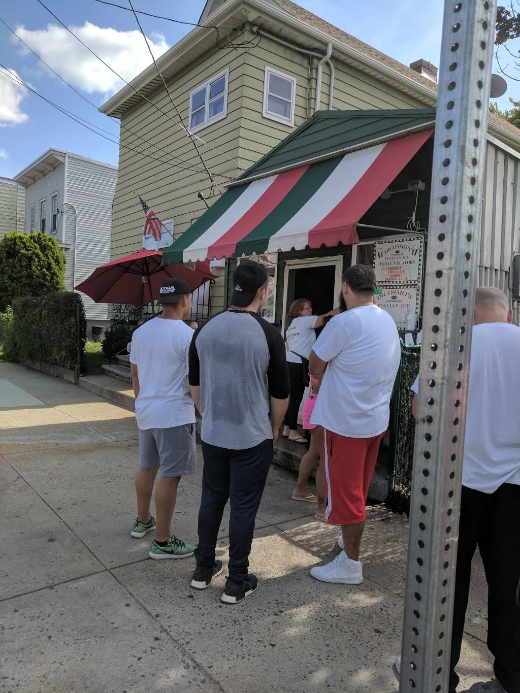 DiCosmos Italian Ice | restaurant | 714 4th Ave, Elizabeth, NJ 07202, USA | 9083545230 OR +1 908-354-5230