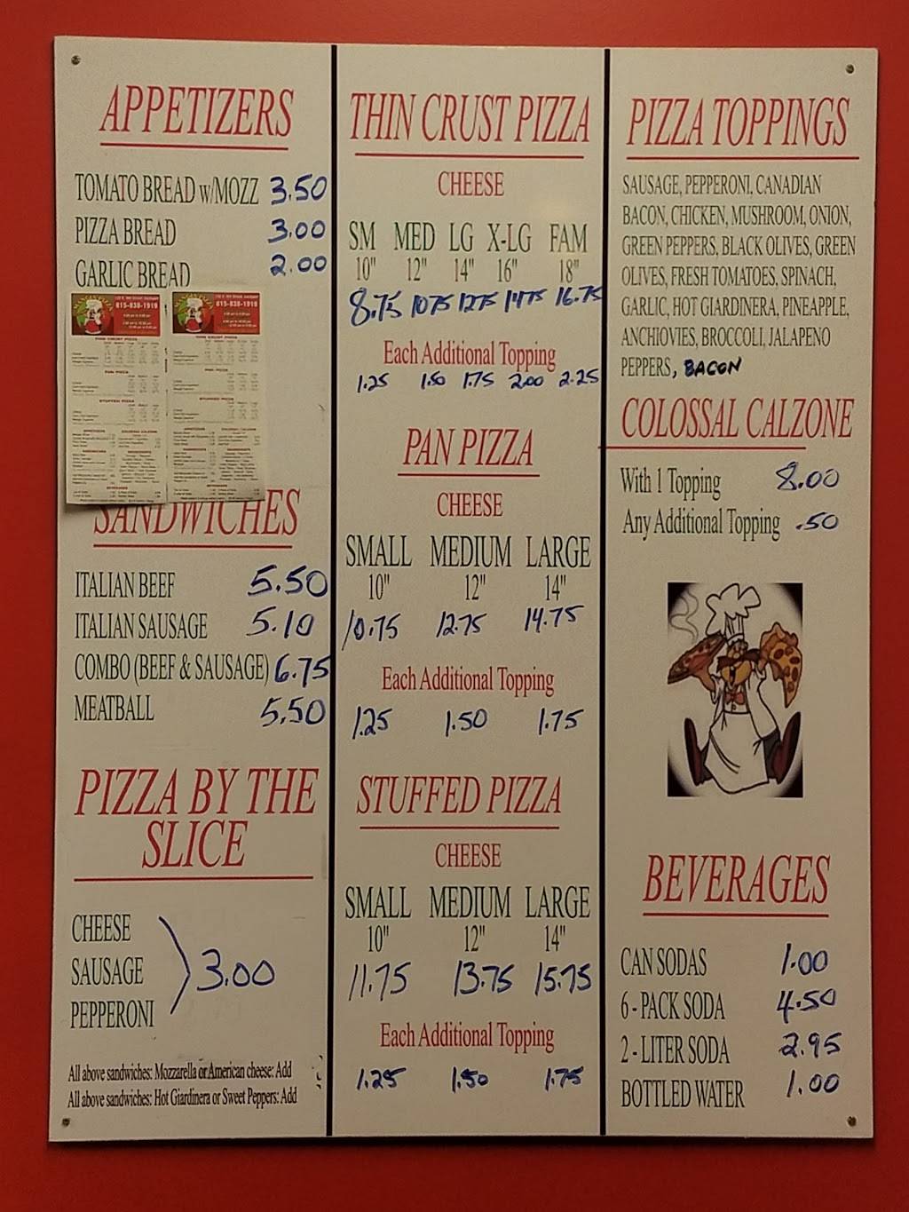 Mangia Pizza | restaurant | 132 E 9th St, Lockport, IL 60441, USA | 8158381919 OR +1 815-838-1919