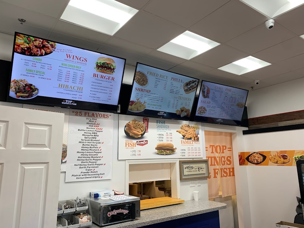 Top Wings & Fish | restaurant | 1942 Atkinson Rd NW Ste 800, Lawrenceville, GA 30043, USA | 6786293913 OR +1 678-629-3913